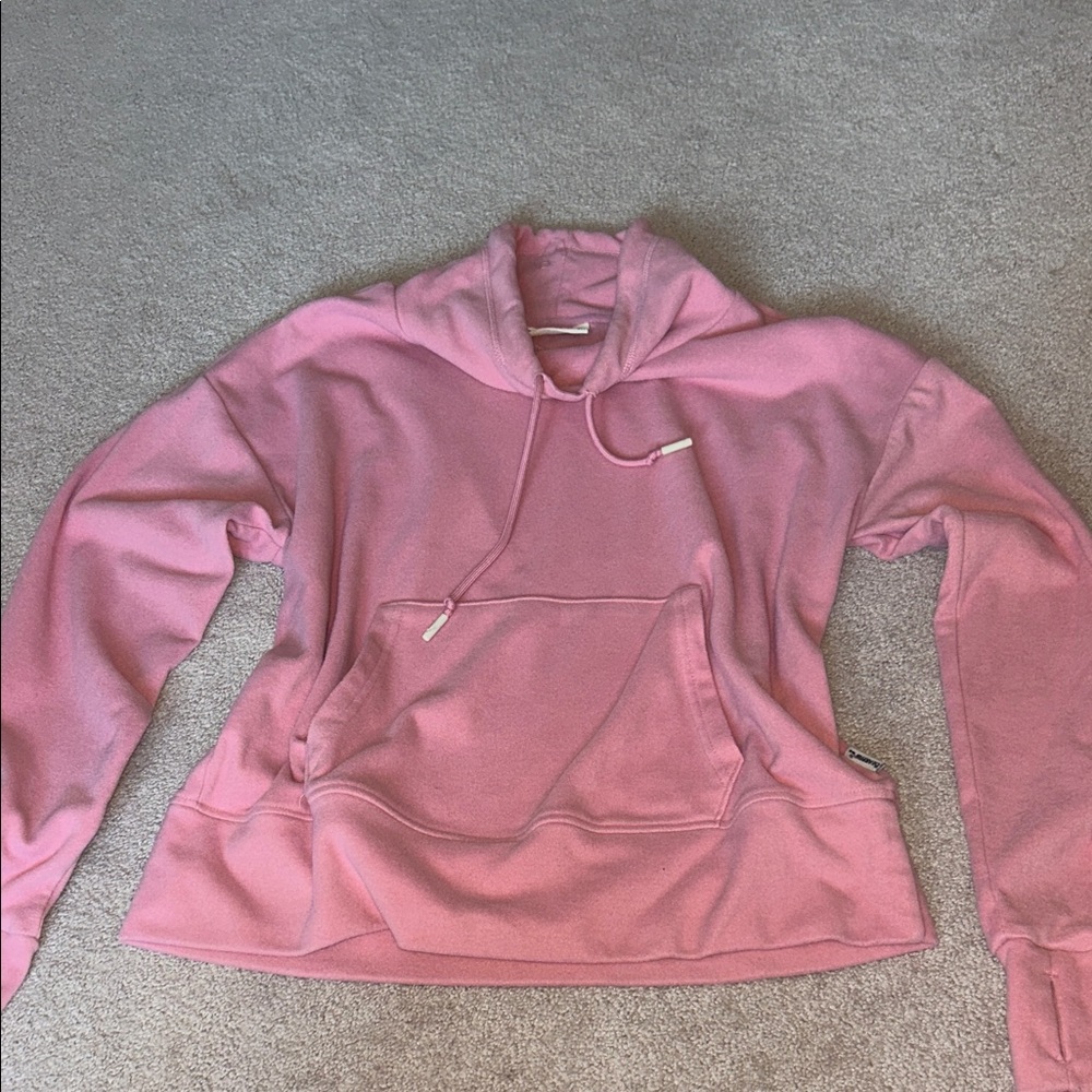 BearPaw Women's Pink Fleece Hooded Pullover